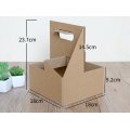 Disposable Coffee Tray for Take-out/Multi-Specification Kraft Paper Holder